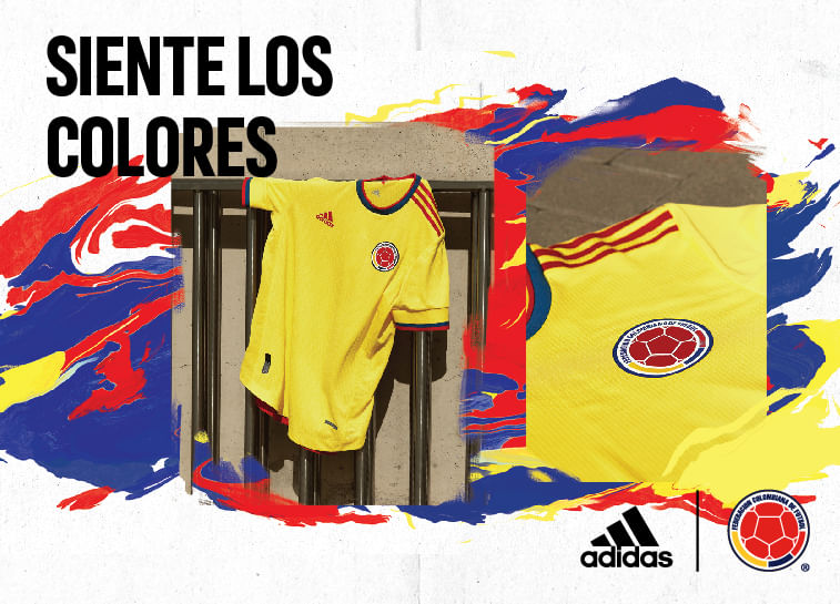 Camiseta federación colombiana de futbol en Prochampions. 